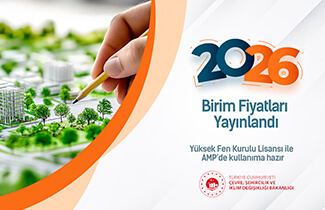 2026 Birim Fiyatları Çıktı! Yeni Pozlar AMP’de Kullanıma Hazır