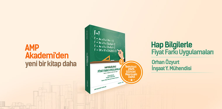 Hap Bilgilerle Fiyat Farkı Uygulamaları - AMP Akademi'den Yeni Bir Kitap