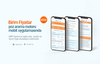 Yayınlanan Tüm Birim Fiyat ve Poz Bilgileri Poz Arama Motoru Mobil Uygulamasında