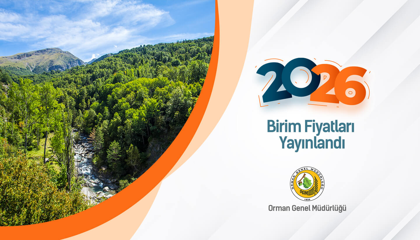 Orman Genel Müdürlüğü (OGM) 2026 Birim Fiyatları Yayınlandı ve AMP' de kullanıma hazır!