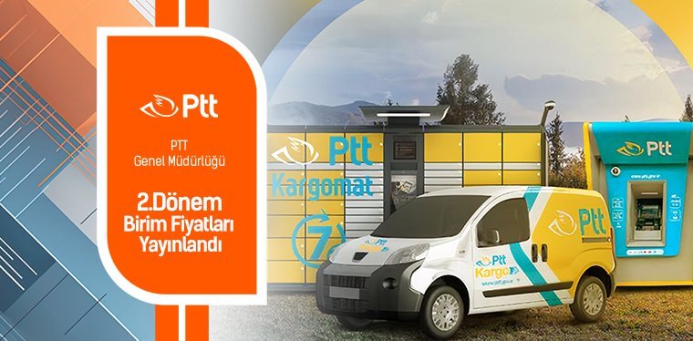 PTT Genel Müdürlüğü 2023 2.dönem birim fiyatları yayınlandı. PTT Genel Müdürlüğü 2023 2.dönem birim fiyatları yayınlandı.