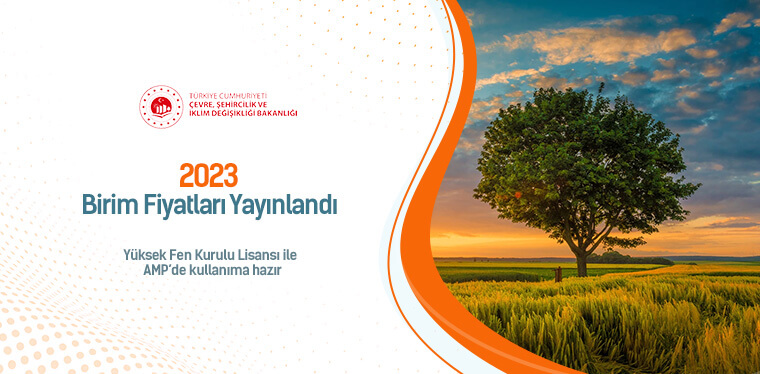 2023 Birim Fiyatları Çıktı! Yeni Pozlar AMP’de Kullanıma Hazır 2023 Birim Fiyatları Çıktı! Yeni Pozlar AMP’de Kullanıma Hazır