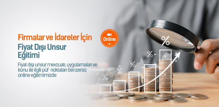 Firmalar ve İdareler İçin Fiyat Dışı Unsur Eğitimi