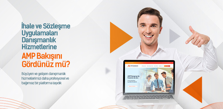 Danışmanlık hizmetleri platformumuz AMP Danışman yayında