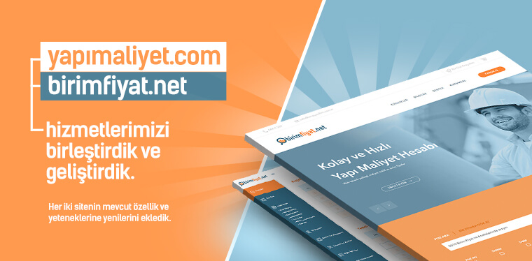 Yeni BirimFiyat.Net Yayında Yeni BirimFiyat.Net Yayında